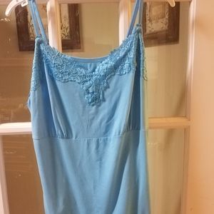 Lane Bryant aqua tank / camisole size 18 / 20